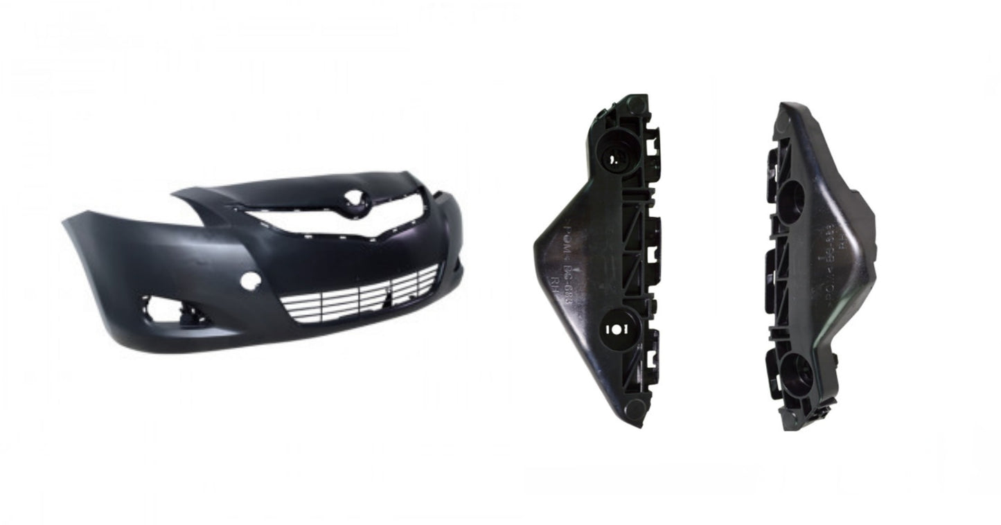 Parachoques delantero + mensulas delanteras Toyota yaris